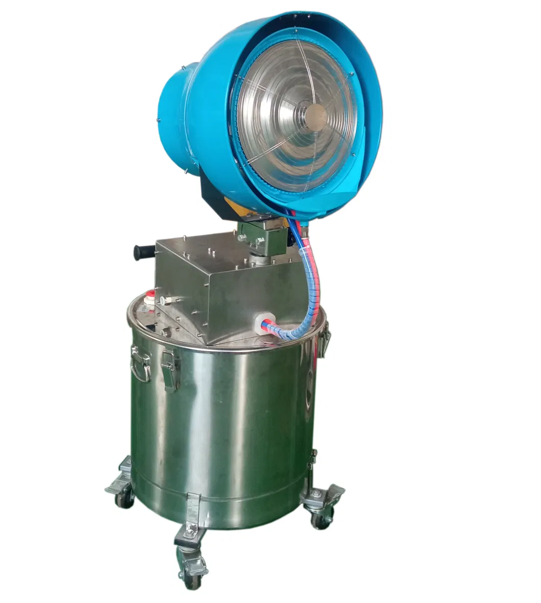 Pneumatic Explosion-Proof Mist-Spraying Cooling Fan for Chemical Industry