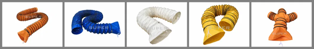 Professional OEM PVC industrial Flexible Air Duct for All Confined Spaces